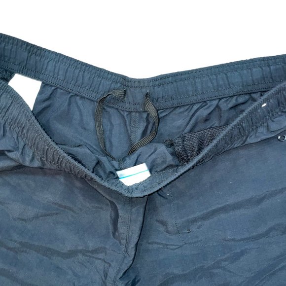 Men's Columbia Black Nylon Elastic Waist Fishing Shorts Size 2XL - Picture 3 of 4